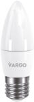 VARGO Bec Led C37, 5W, E27, 4000 K lumina neutra, 665 Lm V-110521 VARGO (etf-14884)