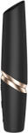 Satisfyer - vibrator tip ruj - stimulare clitoris - negru (4061504078496) Vibrator