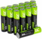 Green Cell 16x Aaa R3 Greencell Akkumulátor 950mAh Napelemes Lámpa Akkumulátor (GR12)