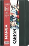 Canson Book Hardbound Long Side Graduate Manga Vázlatfüzet 40 21, 6 x 14 cm 200 g Portrait (C31200L035)