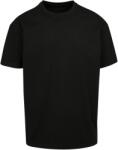 Build Your Brand Unisex felnőtt nehézsúlyú túlméretezett póló 5XL fekete