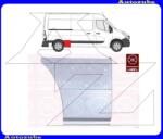 RENAULT MASTER 3 2010.04-2019.08 Hátsó sárvédő első rész jobb 50cm "középhosszú L2-tengelytáv: 3682mm" (külső javítólemez) KLOKKERHOLM 6089564