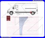 RENAULT MASTER 3 2010.04-2019.08 Hátsó sárvédő első rész bal (magasság: 48.5cm)"rövid L1-tengelytáv: 3182mm" (külső javítólemez) KLOKKERHOLM 6089561