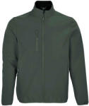 SOL'S Férfi Falcon Soft Shell kabát 2XL vörös|zöld