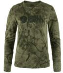 Fjällräven Värmland Wool LS Women Tricou cu mânecă lungă Fjällräven Green Camo M