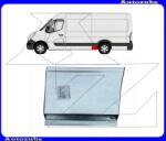 RENAULT MASTER 3 2019.09-2024.02 Hátsó sárvédő első rész bal 39cm "középhosszú L2-tengelytáv: 3682mm" (külső javítólemez) KLOKKERHOLM 6089565