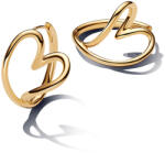 Pandora Organikus formájú szív karika-fülbevaló - 263807C00 (263807C00)