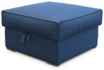  Taburet albastru inchis SMART COSARO cu spatiu de depozitare 65x65 cm