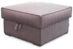  Taburet lila SMART COSARO cu spatiu de depozitare 65x65 cm