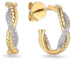 Heratis Forever Arany csiszolású gyémánt fülbevaló 0.050 ct IZBR924N