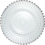 LE COQ PORCELAINE LE COQ Helios Farfurie plată, ø: 335 mm, platinată, margine barocă