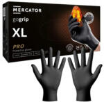Mercator Medical GoGrip Black Gumikesztyű XL-es 50 db/csomag (8859185203124)