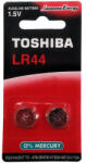 Toshiba LR44 1, 5 V speciális alkáli elemek buborékfólia, 2 db (TOSBAT0540)