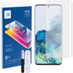 Blue Star Samsung Galaxy S20 Plus / S20 Plus 5G ( S20+) üvegfólia, tempered glass, előlapi, UV, edzett, hajlított, Bluestar