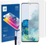 Blue Star Samsung Galaxy S20 Ultra 5G üvegfólia, tempered glass, előlapi, UV, edzett, hajlított, Bluestar
