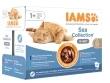Iams Iams cat delights sea in jelly multipack tobbfele halas iz zamatos aszpikban 12x85g 1624