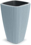 Prosperplast Oro High Square virágcserép, 30 cm - világos szürke (DHOS300-443U)