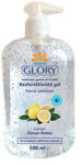 Glory Kéz- és bőrfertőtlenítő gél pumpás 500 ml Glory citrom (60397) - irodaszerpiac