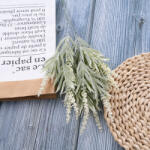 Valex Decor Dekor műnövény csokor, 39.5cm magas - Zöldes fehér (AF159-02)