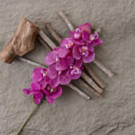 Valex Decor Real touch orchidea ág, 72cm magas - Sötét rózsaszín (AF166-03)