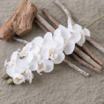  Real touch orchidea ág, 72cm magas - Fehér (AF166-01)