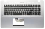 ASUS Tastatura originala Asus M705UQ iluminata US cu Palmrest gri