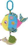 Lorelli Jucarie muzicala din plus, 32 cm, blue colorful fish (10191250001) Instrument muzical de jucarie