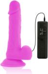 Diversia Dildo Vibrator Diversia Flexible vibrating dildo purple 20.5 cm -o- 4.2 cm Dildo