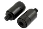Fox Conector Fox Black Label QR Adaptor, Negru, 2buc/blister Suport lanseta