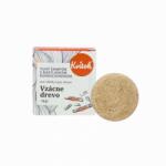 Kvitok Șampon solid cu balsam pentru păr închis la culoare, Lemn prețios Greutate: 25g