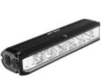 Spyral lámpa első 6 led 1400 lm USB alu BLK - bringaboard