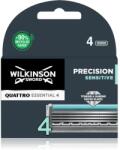 Wilkinson Sword Quattro Essential 4 Precision Sensitive tartalék pengék 4 db