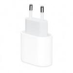 Apple Адаптер Apple за iPhone 13/ Mini/ Pro/ Pro Max, 20W, USB Type-C, Бял (370838)