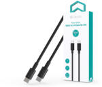 DEVIA Smart Series 100W Type-C/Type-C adat- és töltőkábel 1, 5m - fekete