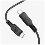 Spigen ACA06840 1, 2m Type-C fekete adat- és töltőkábel (ACA06840)