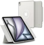 Spigen ACS08491 iPad Air 13 (2024) szürke bőr hatású oldalra nyíló tok (ACS08491)