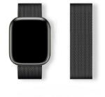 GIGAPACK GP-166671 Apple Watch Series 5 40mm / Watch Series 4 40mm / Watch Series 3 38mm fekete fém milánói óraszíj (GP-166671)