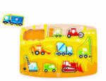 Hape Puzzle HAPE Autovehicule de constructie (TG-E1407A) Puzzle