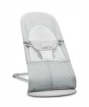 BabyBjörn Balansoar copii BabyBjorn 005129A, Bumbac, Greutate maxima 9kg, Gri/Alb (005129A) Sezlong balansoar bebelusi