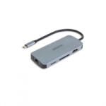 DICOTA USB-C 8-in-1 Multi Hub 4K PD 100W (D32062)