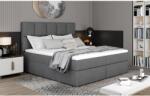 Eltap Fényes 185x210 boxspring ágy szürke - mindigbutor