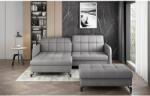 ELTAP Sarok lorelle + pouf lounge ülőgarnitúra szett, szürke - mindigbutor - 548 800 Ft