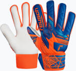 Reusch Attrakt Starter Solid Finger Support Junior sokkoló narancssárga/kék gyermek kapuskesztyű