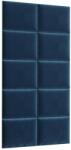 Eltap Quadratta 100x200 kárpitozott panel, sötétkék - mindigbutor