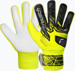 Reusch Attrakt Starter Solid Junior biztonsági sárga/ezüst színű gyermek kapuskesztyű