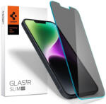 Apple Spigen "Glas. tR Slim HD" Apple iPhone 16e / 13 / 14 / 13 Pro Privacy kijelzővédő fólia (AGL03393) - speedshop