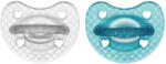 CHICCO Physio Luxe zöld/szürke cumi 16-36m, 2db