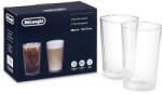 Delonghi Set 2 Pahare Delonghi DLSC319 cu Perete Dublu 480ML Transparent (DLSC319) Pahar