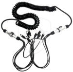 Vestys A kamerák összekapcsolása pótkocsival vagy félpótkocsival 4-PIN apa / anya - CAB-13-4CH (CAB-13-4CH)