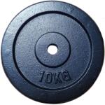 Kubisport Öntöttvas súlytárcsa, 10 kg, 25 mm (05-CW10K-25) Súlytárcsa